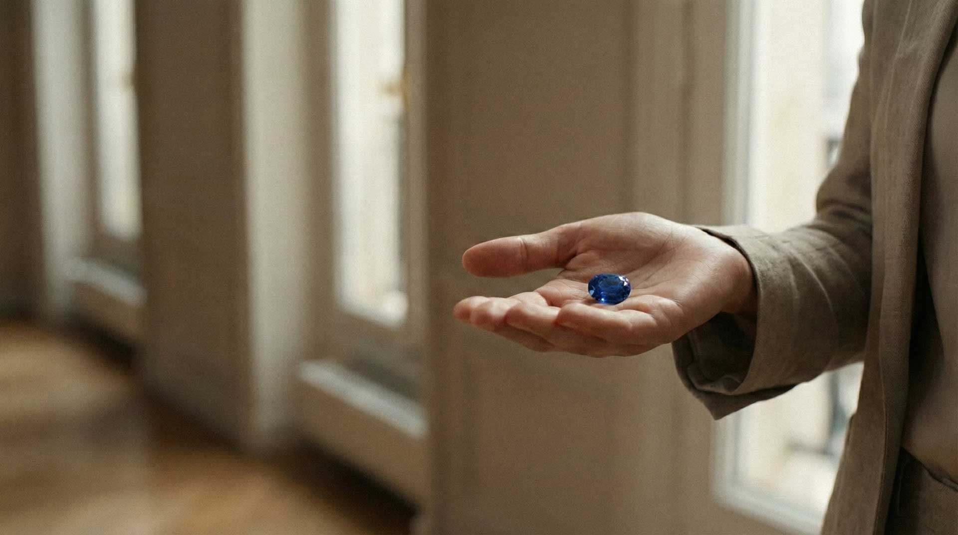 Precious gemstone contemplated - JOALYS PARIS