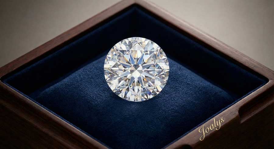 Pierre de naissance d'avril, le diamant, symbolisant force et clarté