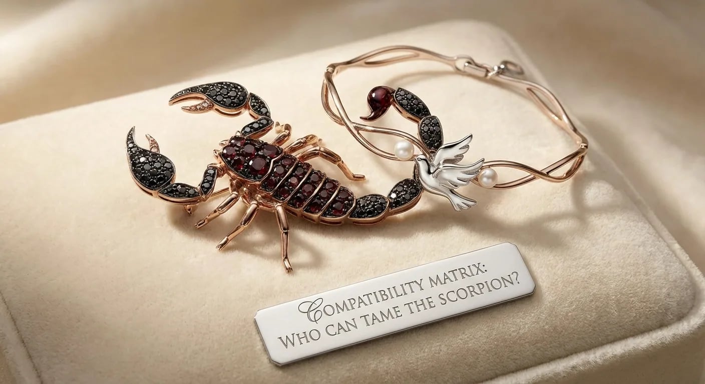 sortir avec un scorpion - La Matrice de Compatibilité : Qui Peut Apprivoiser le Scorpion ?