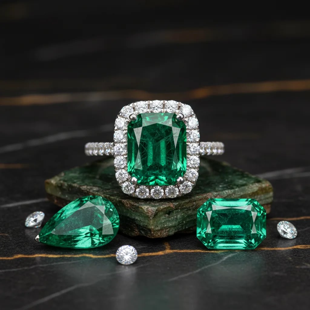 Is an emerald a good stone for an engagement ring? — engagement ring with emerald stone