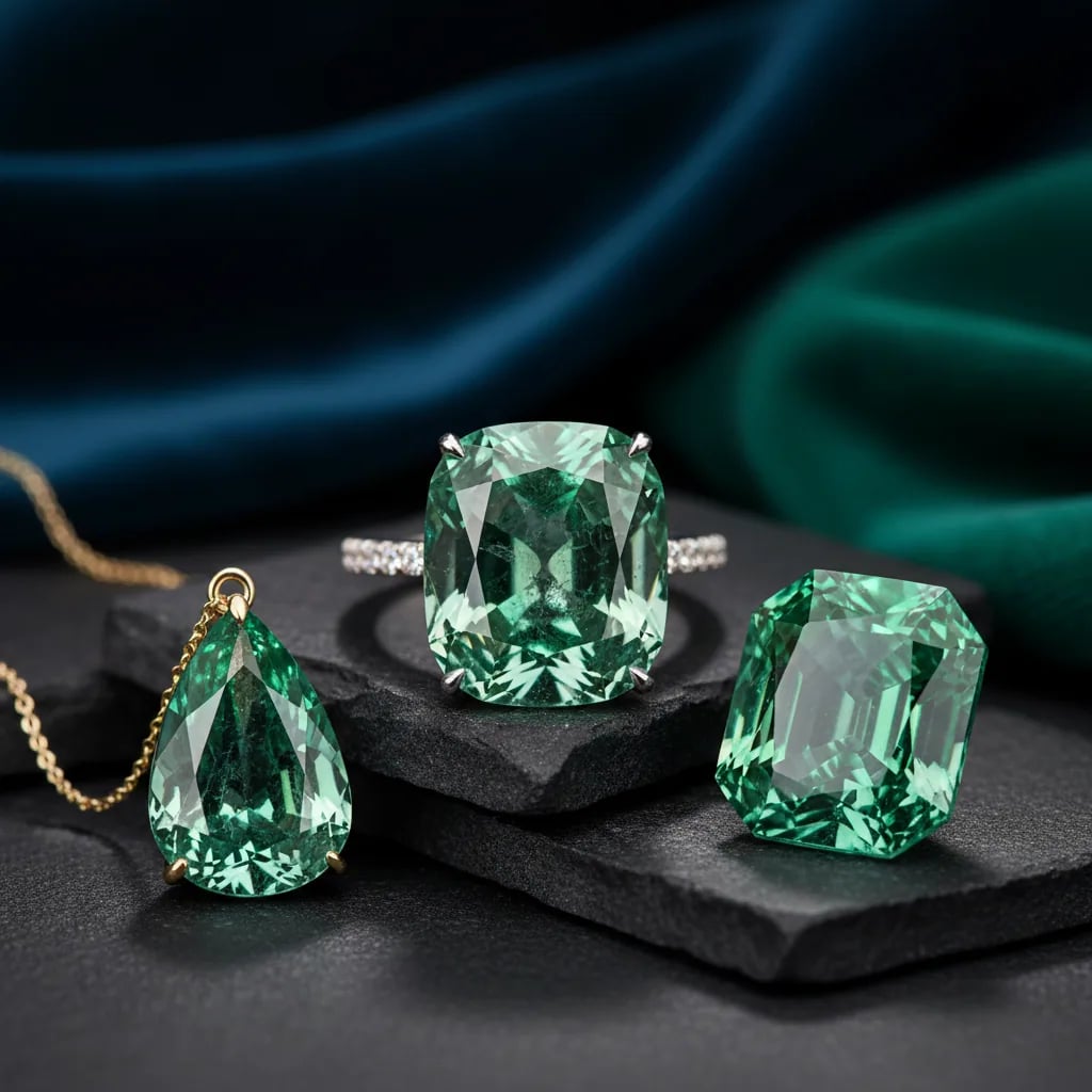 Colombian or Zambian: does origin really matter? — engagement ring with emerald stone