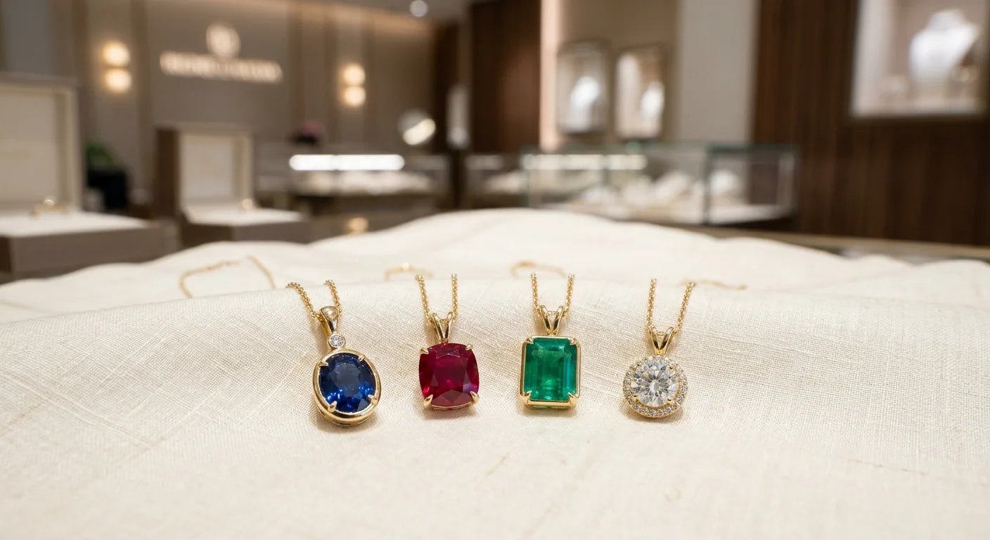 Gemstone pendants - complete buyer guide | Joalys Paris