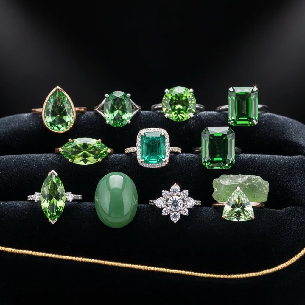 Which Green Gemstone Is Best for a Ring? (10 Stones Compared) — green gemstone ring