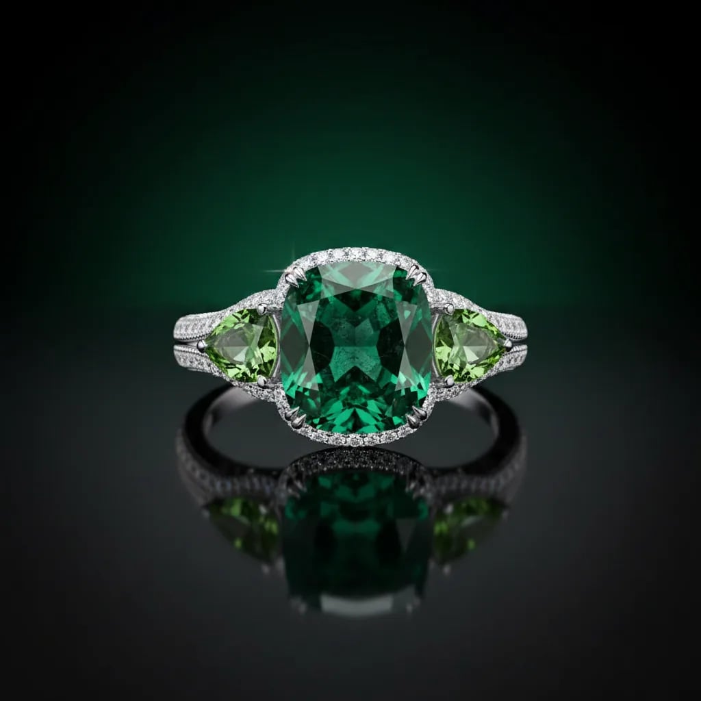 How Do You Care for a Green Gemstone Ring? — green gemstone ring