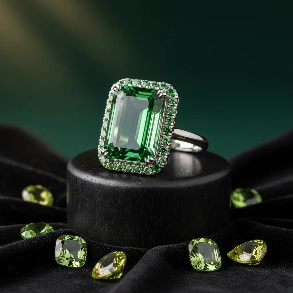 What Does a Green Gemstone Ring Symbolize? — green gemstone ring