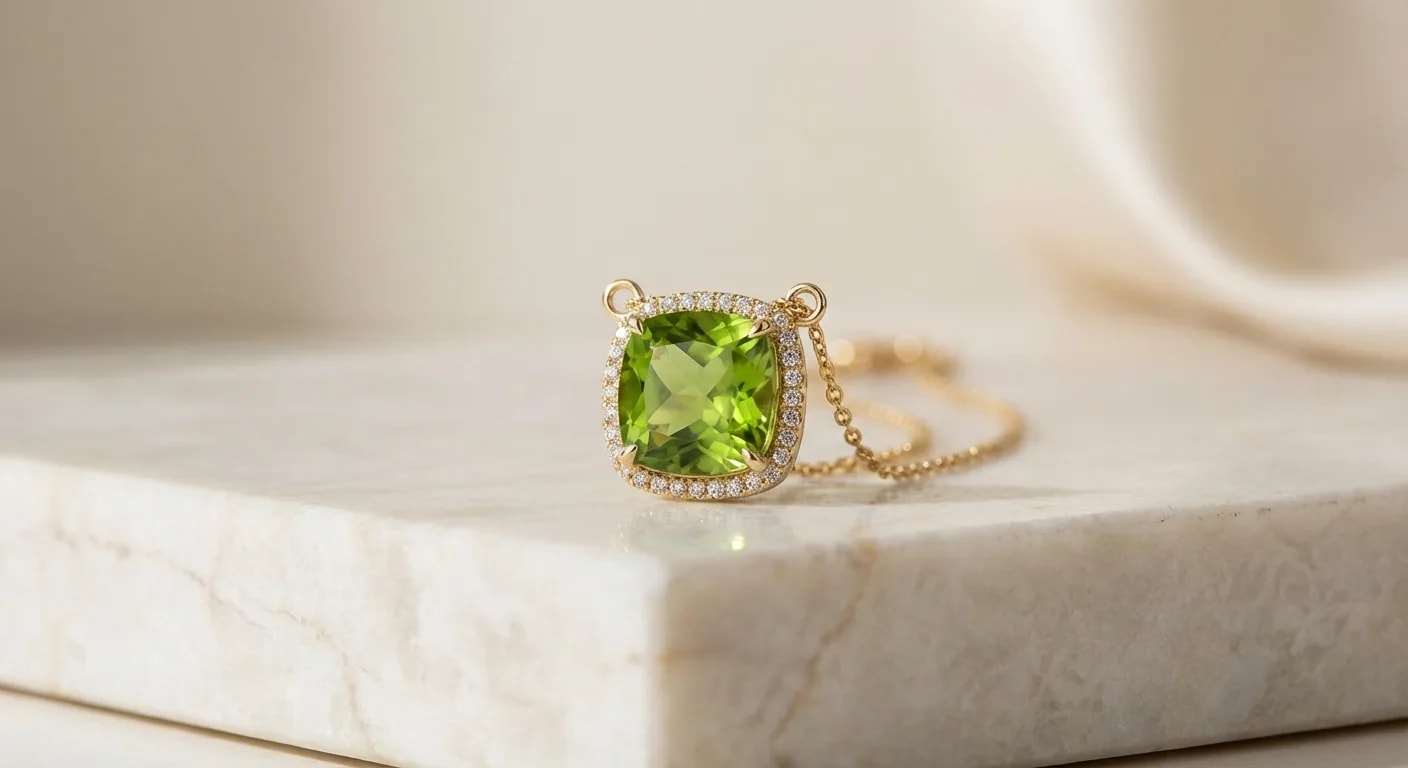 bijoux en péridot