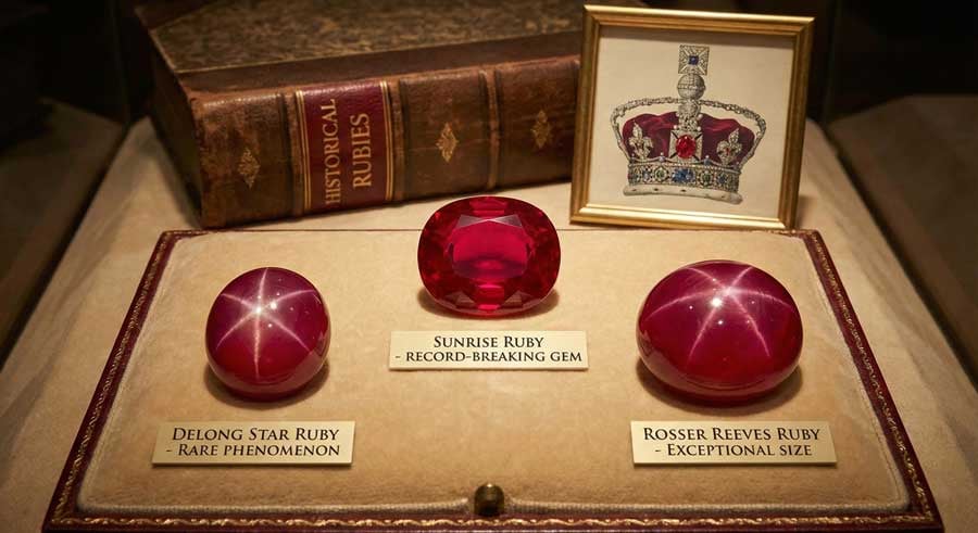 Histoire de la Pierre de Naissance de Juillet et Rubis Célèbres