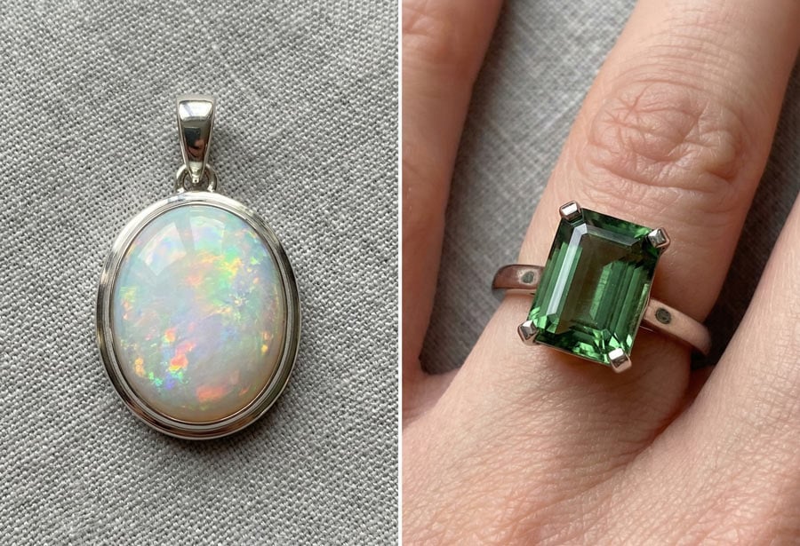 用于人生重要场合的十月诞生石珠宝款式