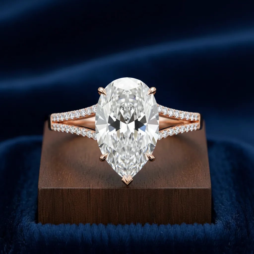 What Is a Pear Engagement Ring in Gold, Exactly? — pear engagement ring gold