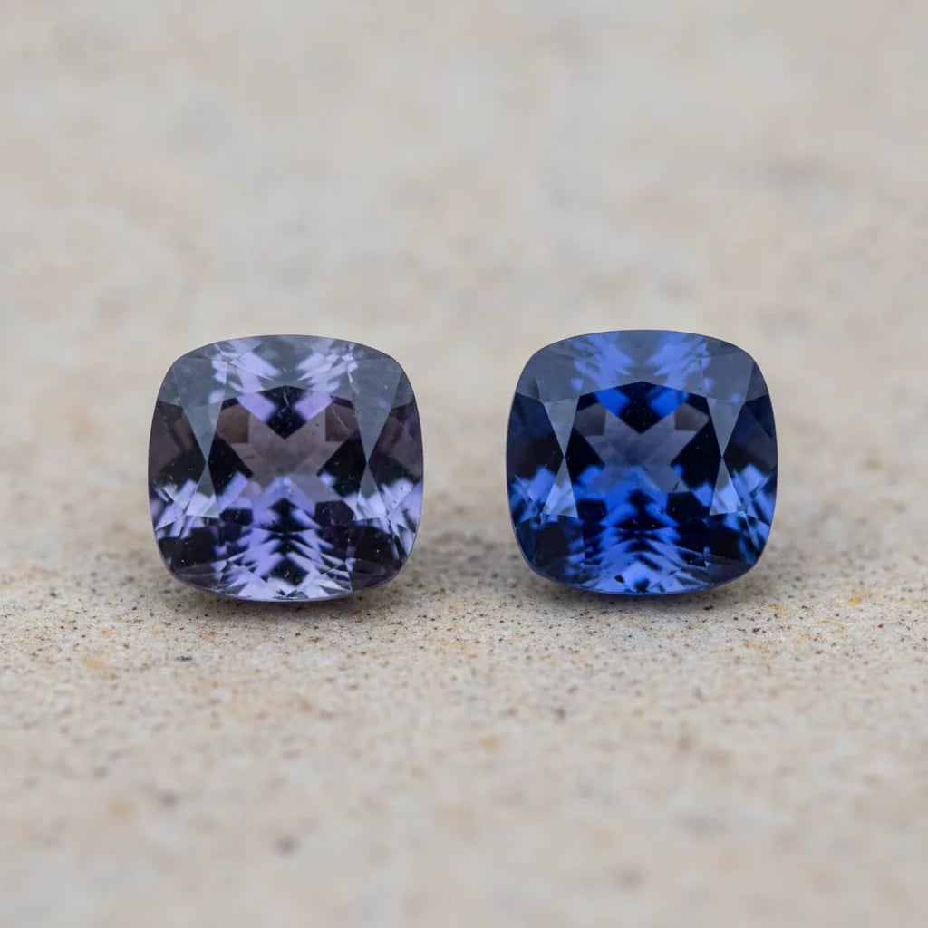 tanzanite or sapphire | Joalys Paris