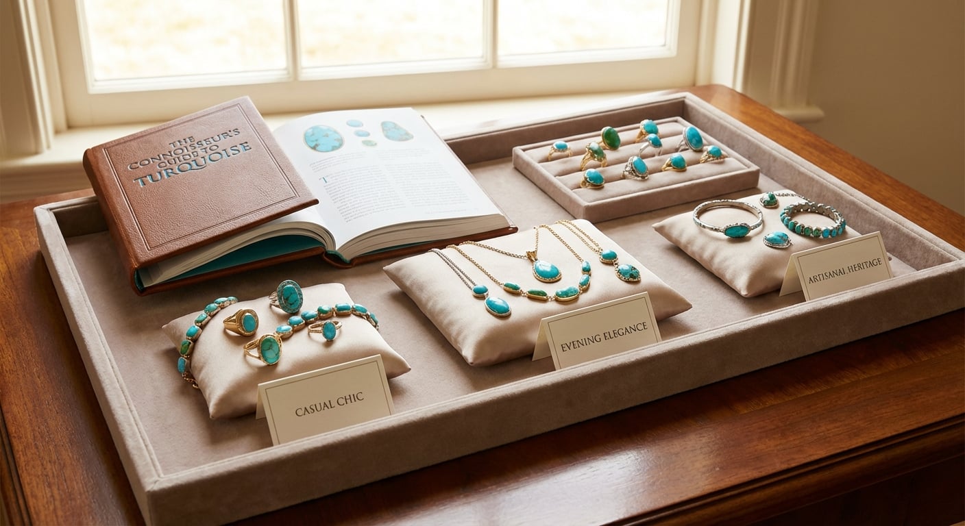 turquoise jewelry - A Connoisseur's Guide to Styling Turquoise