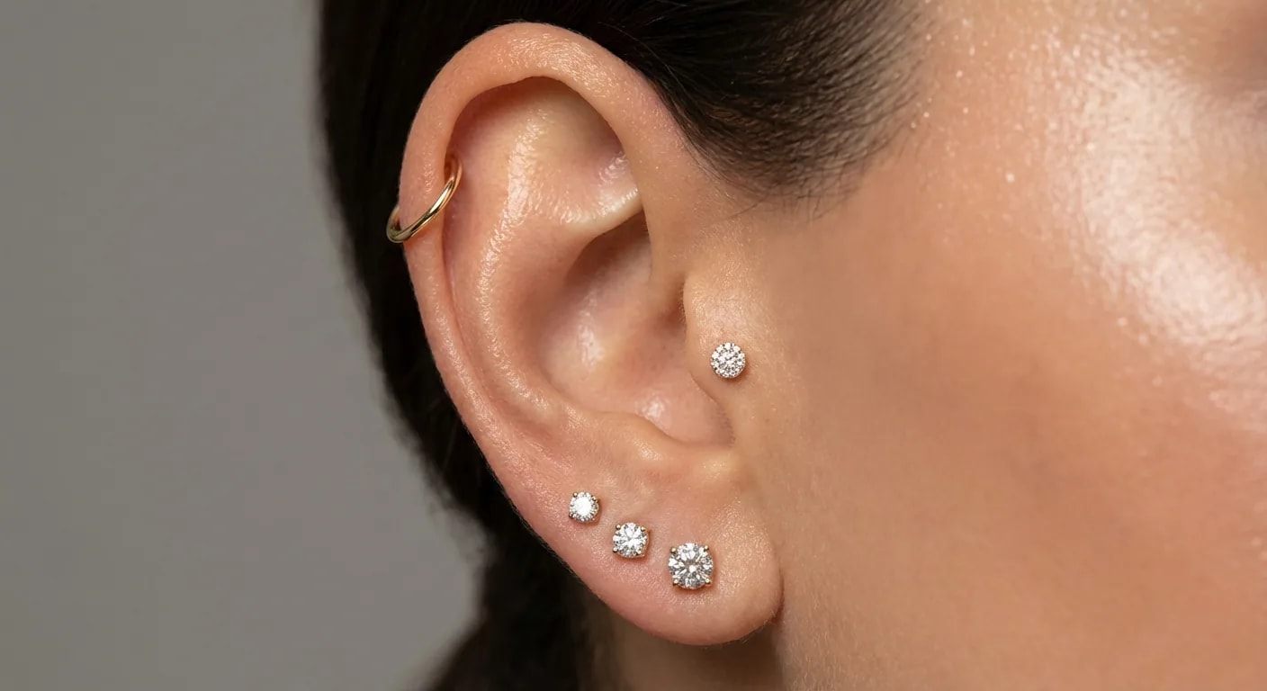 types of ear piercings