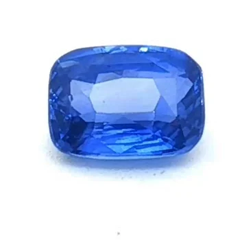 Blue sapphire, 2.03 ct, cushion cut. How it looks is the part you judge yourself: turn it.